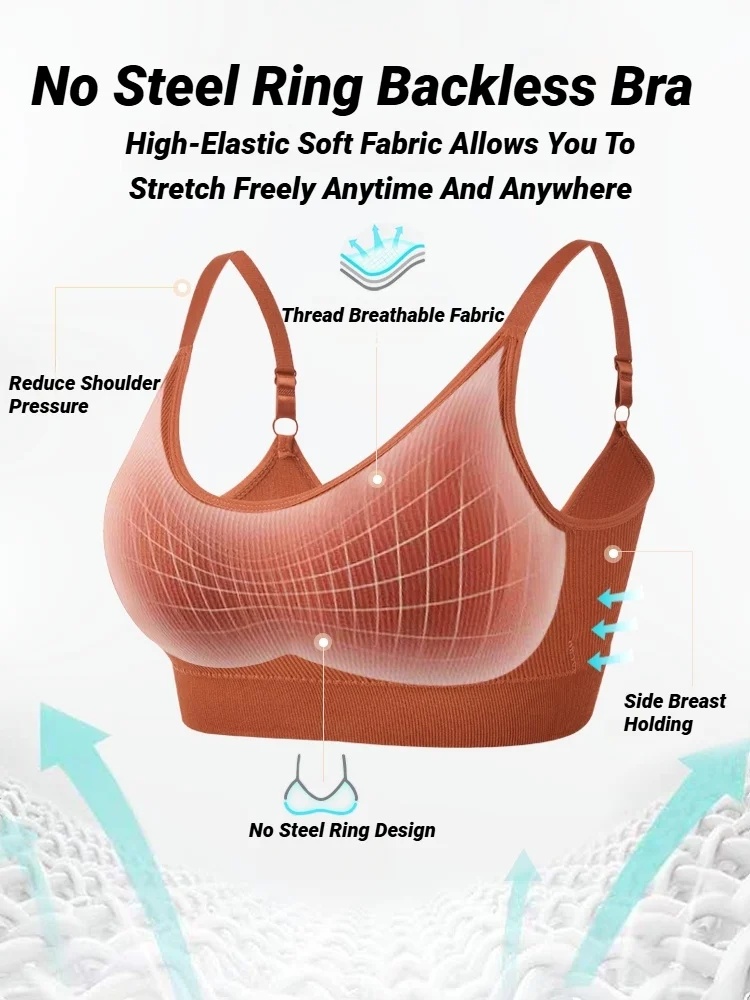 Sleep Bra Bralette - Naadloze beha's voor vrouwen, volledige cup,