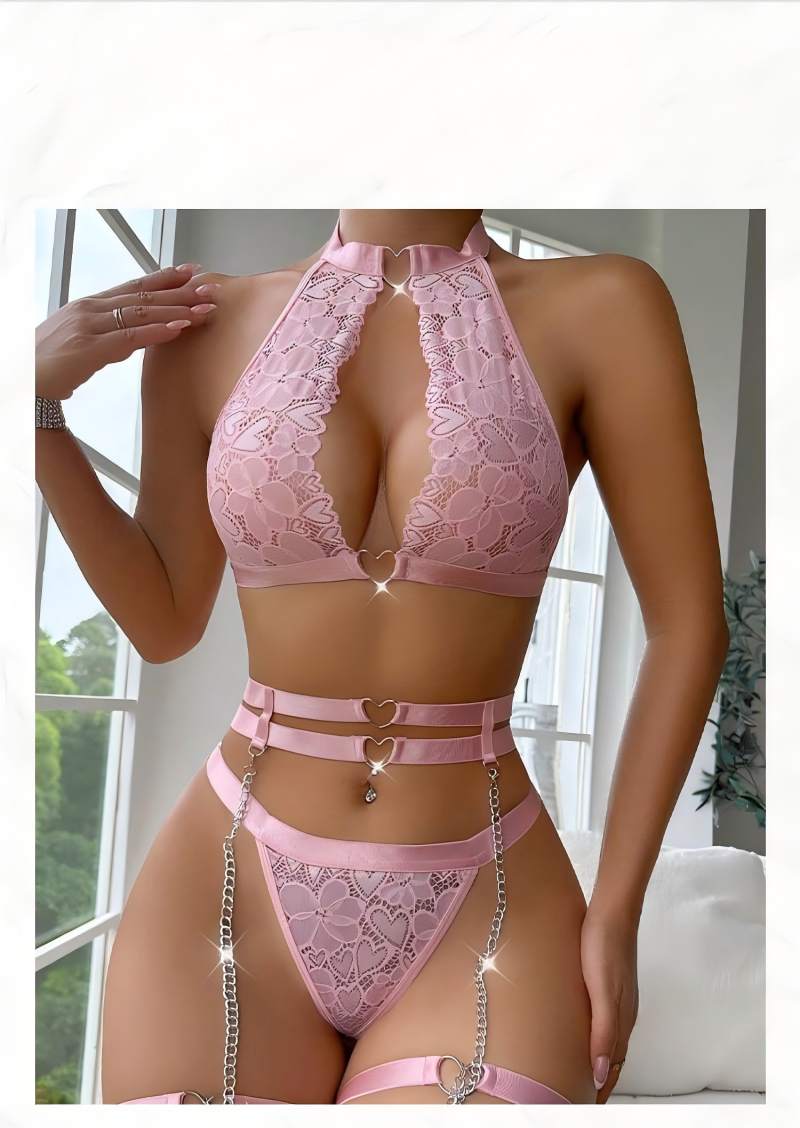 Sexy lingerie set push-up kant - Lace Bralette Set recensie en prijs