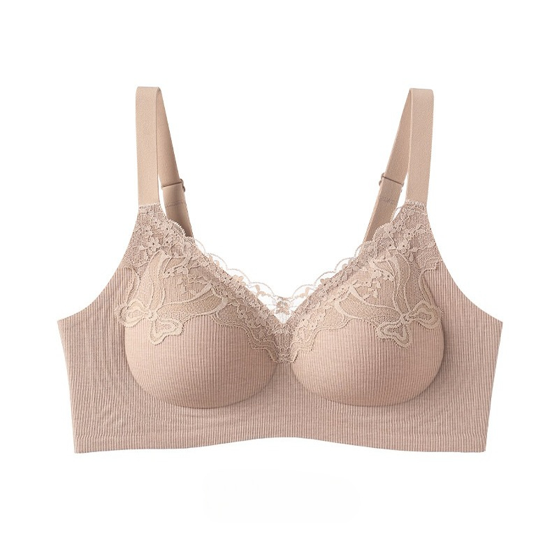 Damesmode geribbelde kanten br - Wirefree Bra Comfort recensie en prijs