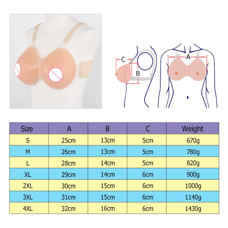 Naadloze upgrade siliconen bor - Push Up Bra Silicone recensie en prijs